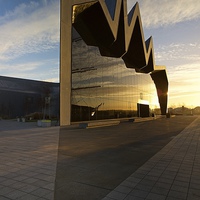 Buy canvas prints of Glasgow Riverside Museum by Stephen Taylor