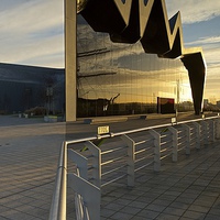 Buy canvas prints of Glasgow Riverside Museum by Stephen Taylor