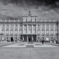 Buy canvas prints of  The Royal Palace Madrid by Stephen Taylor