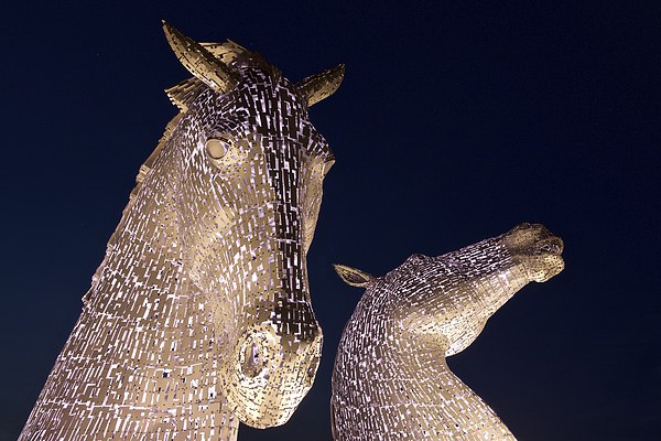 The Kelpies Scotland  Picture Board by Stephen Taylor