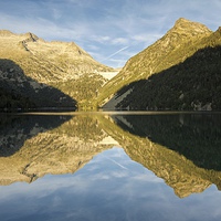 Buy canvas prints of  Lac D'Oredon by Stephen Taylor