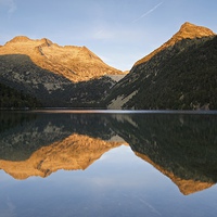 Buy canvas prints of  Sunrise in the Pyrenees by Stephen Taylor