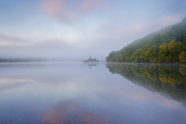  Loch Achray Picture Board by Stephen Taylor
