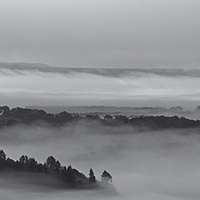 Buy canvas prints of  Layers of mist by Stephen Taylor