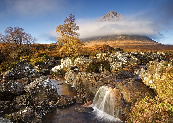  Stob Dearg in the autumn Picture Board by Stephen Taylor