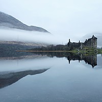 Buy canvas prints of Mist at Loch Awe by Stephen Taylor