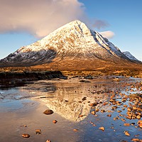 Buy canvas prints of A new day begins in Glencoe by Stephen Taylor