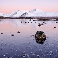 Buy canvas prints of Lochan na h-Achlaise by Stephen Taylor