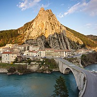 Buy canvas prints of Sisteron in the light by Stephen Taylor