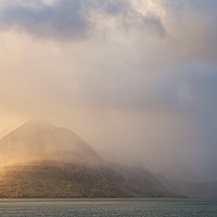 Buy canvas prints of A moody storm at Elgol by Stephen Taylor