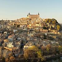 Buy canvas prints of Toledo Panoroama by Stephen Taylor
