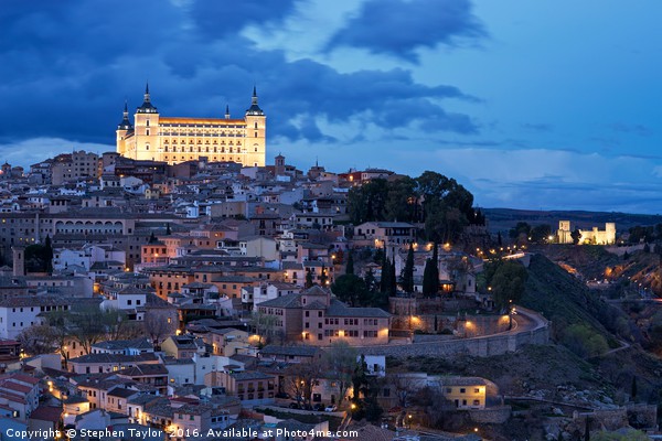 The Citadel of Toledo Picture Board by Stephen Taylor