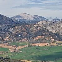 Buy canvas prints of The Ronda Mountain range by Stephen Taylor
