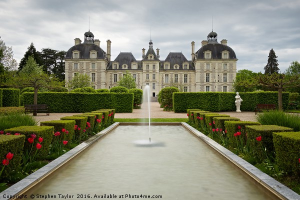 Chateau de Cheverny Picture Board by Stephen Taylor
