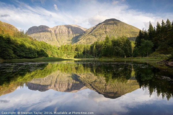 Glencoe in the summer Picture Board by Stephen Taylor