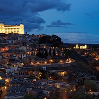 Buy canvas prints of Toledo under cloudy skies by Stephen Taylor