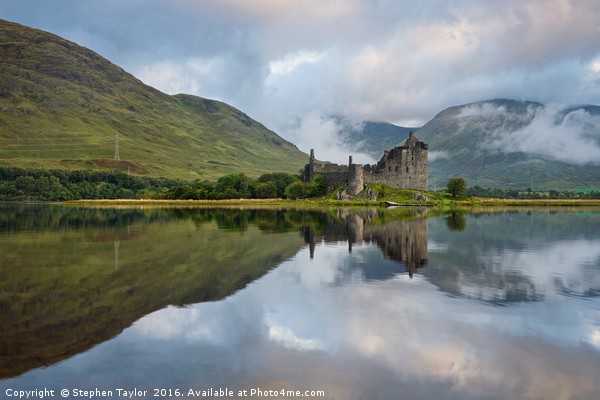 Kilchurn castle and Loch Awe Picture Board by Stephen Taylor