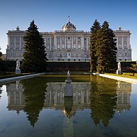 Buy canvas prints of The Royal Palace of Madrid by Stephen Taylor