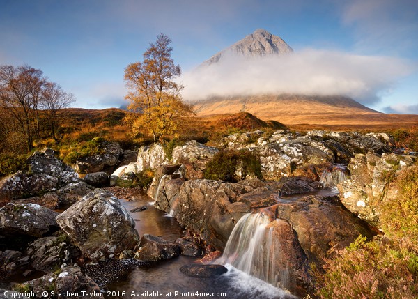 Autumn in Glencoe Picture Board by Stephen Taylor