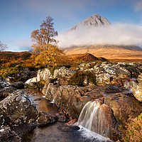 Buy canvas prints of Autumn in Glencoe by Stephen Taylor