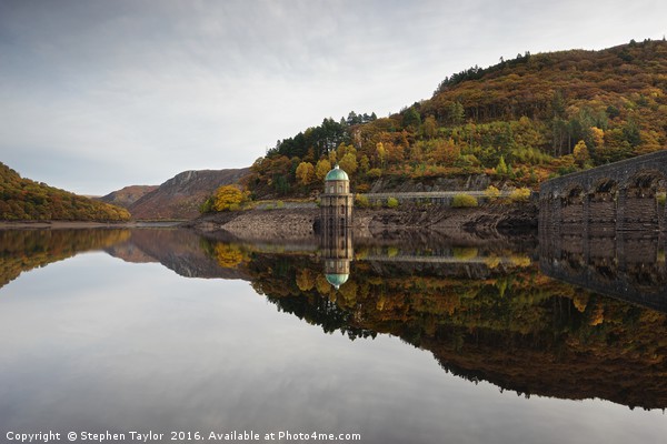 Autumn in the Elan Valley Picture Board by Stephen Taylor
