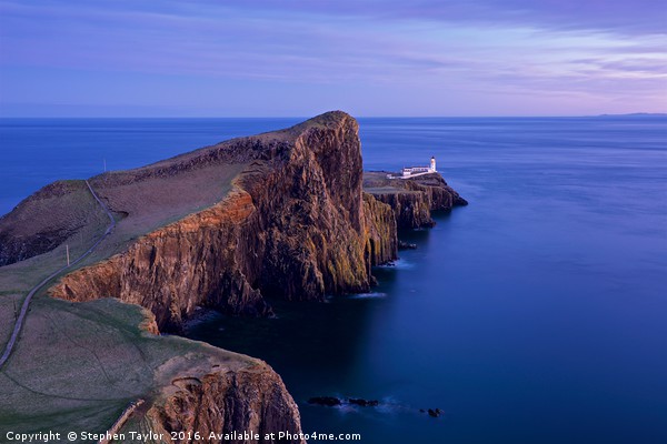 Neist Point Lighthouse Picture Board by Stephen Taylor