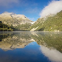 Buy canvas prints of Lac d'Oredon by Stephen Taylor