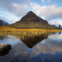 Buy canvas prints of First light at Lochan Na Fola by Stephen Taylor