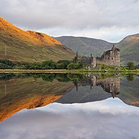 Buy canvas prints of Golden morning at Loch Awe by Stephen Taylor