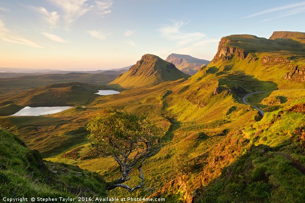 The Trotternish Ridge Picture Board by Stephen Taylor
