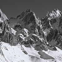 Buy canvas prints of The Mont Blanc Ridge by Stephen Taylor