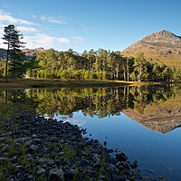Buy canvas prints of Loch Clair by Stephen Taylor