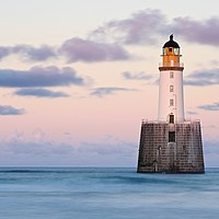 Buy canvas prints of Rattray Head Lighthouse Sunset by Stephen Taylor