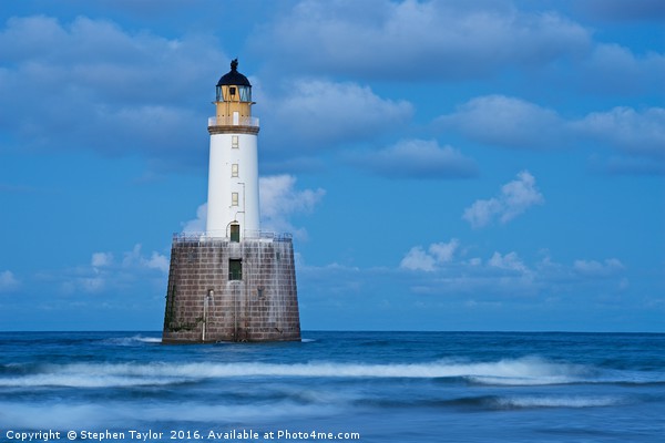 Rattray Head Lighthouse Picture Board by Stephen Taylor