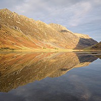 Buy canvas prints of The Aonach Eagach Ridge reflected by Stephen Taylor
