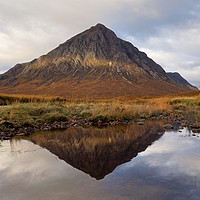 Buy canvas prints of Autumn at Stob Dearg by Stephen Taylor