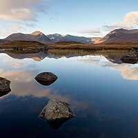 Buy canvas prints of First Light on Rannoch Moor by Stephen Taylor
