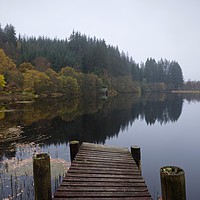 Buy canvas prints of The Boat House at Loch Ard by Stephen Taylor