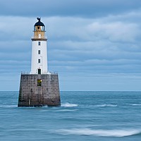 Buy canvas prints of Rattray Head Lighthouse 7x5 by Stephen Taylor