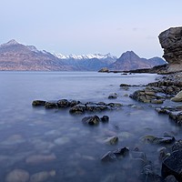 Buy canvas prints of Dawn at Elgol by Stephen Taylor