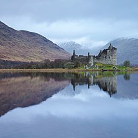 Buy canvas prints of A Dreich Winter morning at Loch Awe by Stephen Taylor