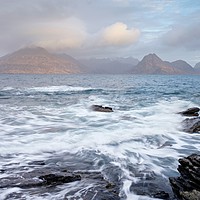 Buy canvas prints of A break of light at Elgol by Stephen Taylor