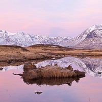 Buy canvas prints of Sunrise Panorama of Rannoch Moor by Stephen Taylor