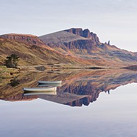 Buy canvas prints of Reflections of the Old Man of Storr by Stephen Taylor