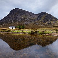 Buy canvas prints of The cottage at Lagangarbh by Stephen Taylor