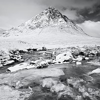 Buy canvas prints of Winter in Glencoe by Stephen Taylor