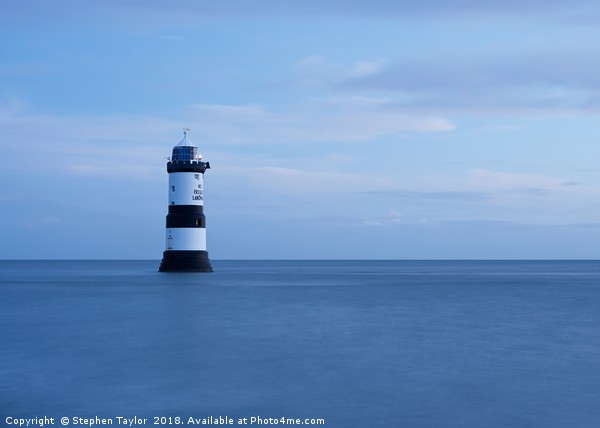 Penmon Lighthouse Picture Board by Stephen Taylor