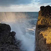Buy canvas prints of The Wild Sea by Stephen Taylor