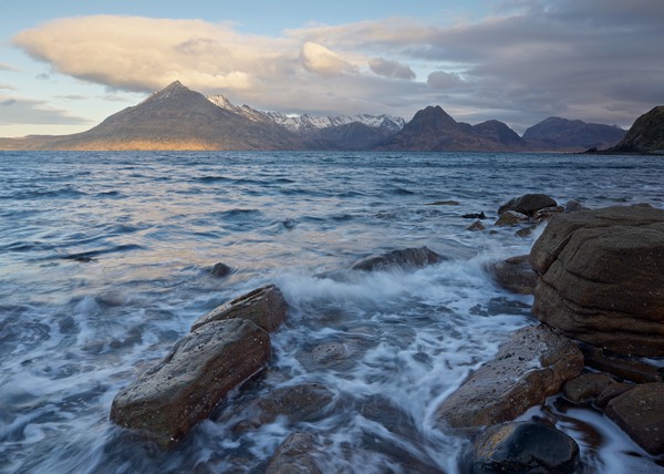 Sunrise at Elgol Picture Board by Stephen Taylor