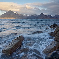 Buy canvas prints of Sunrise at Elgol by Stephen Taylor